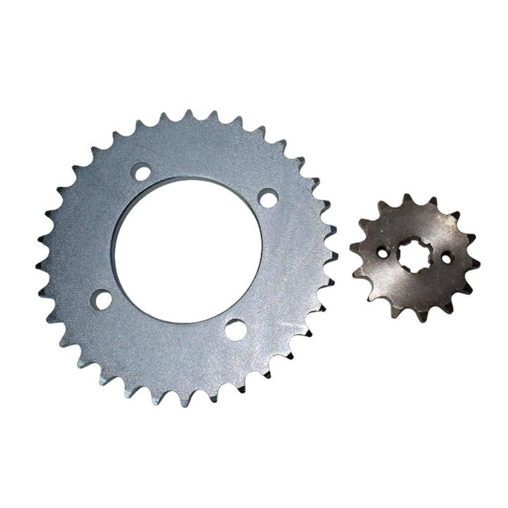 Kit Piñon Y Corona Para Motos - 0