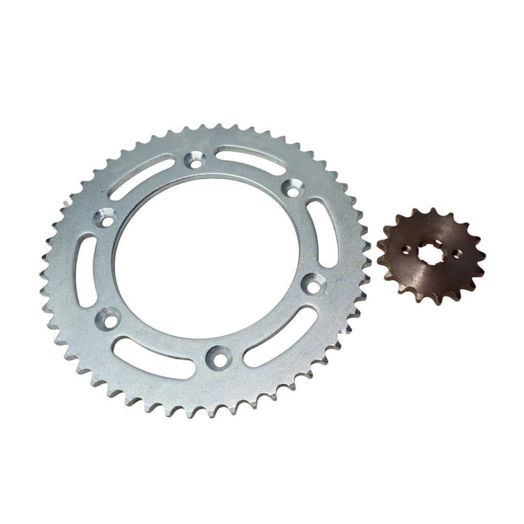 Kit Piñon Y Corona Para Motos - 0