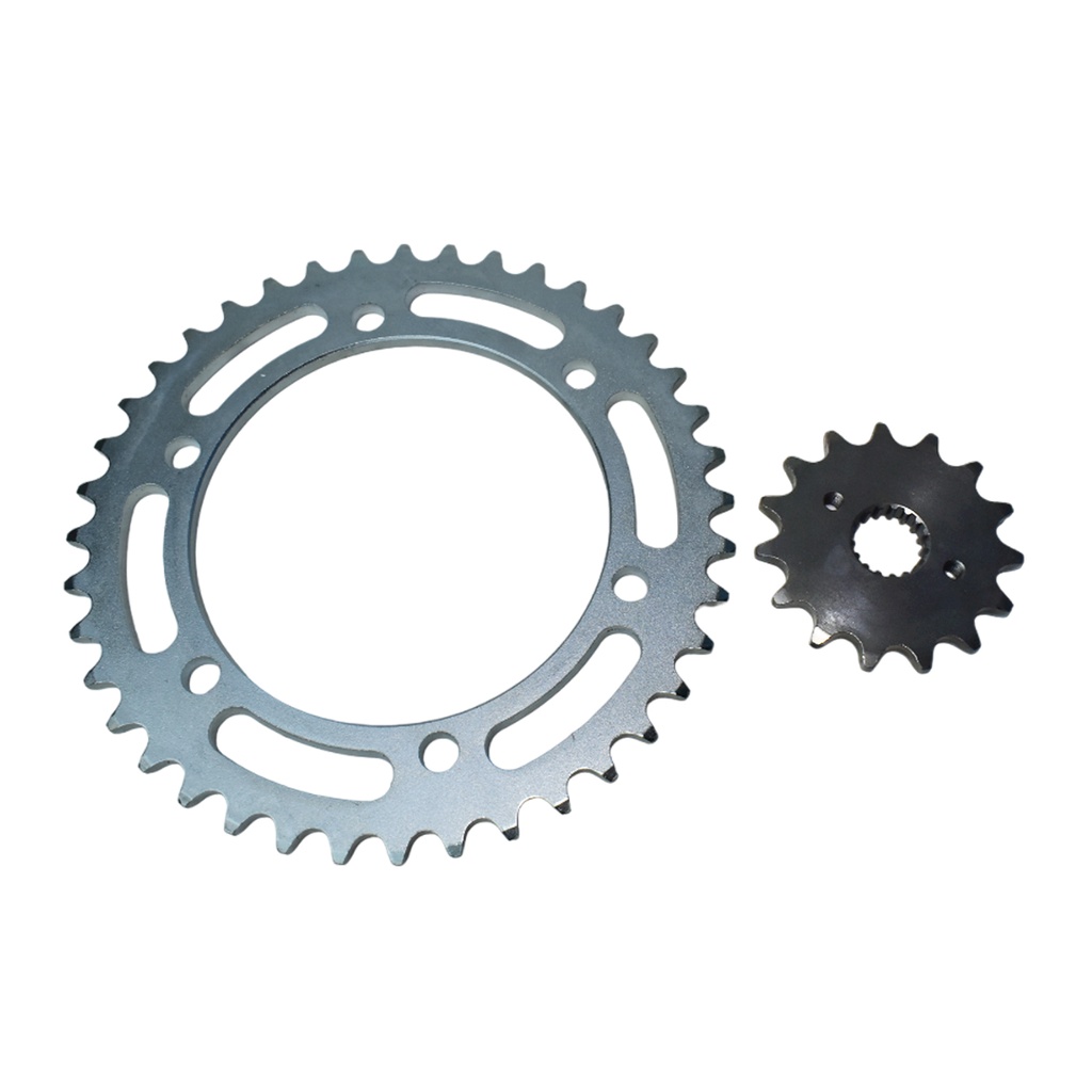 Kit Piñon Y Corona Para Motos - 0