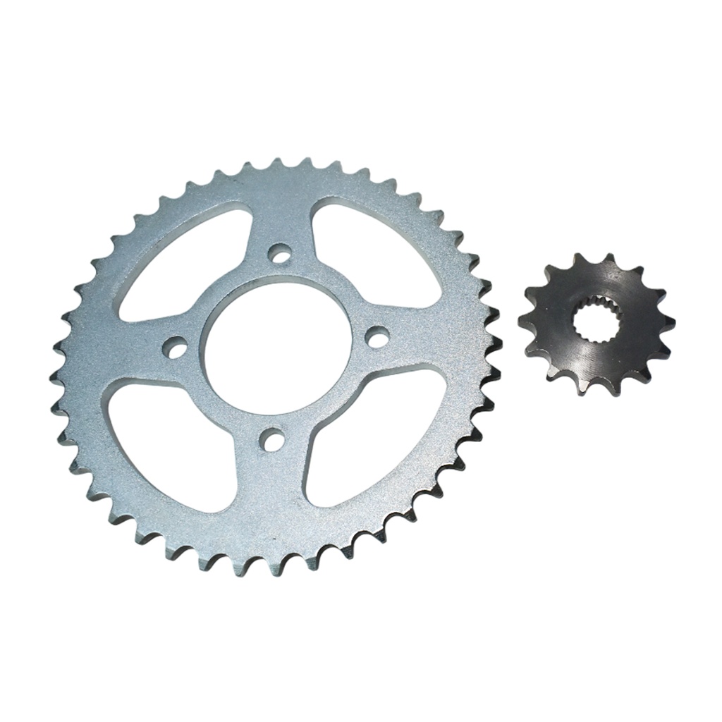 Kit Piñon Y Corona Para Motos - 0