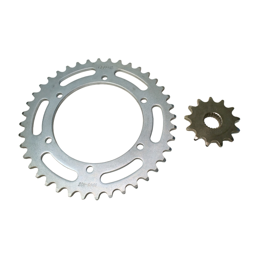 Kit Piñon Y Corona Para Motos - 0