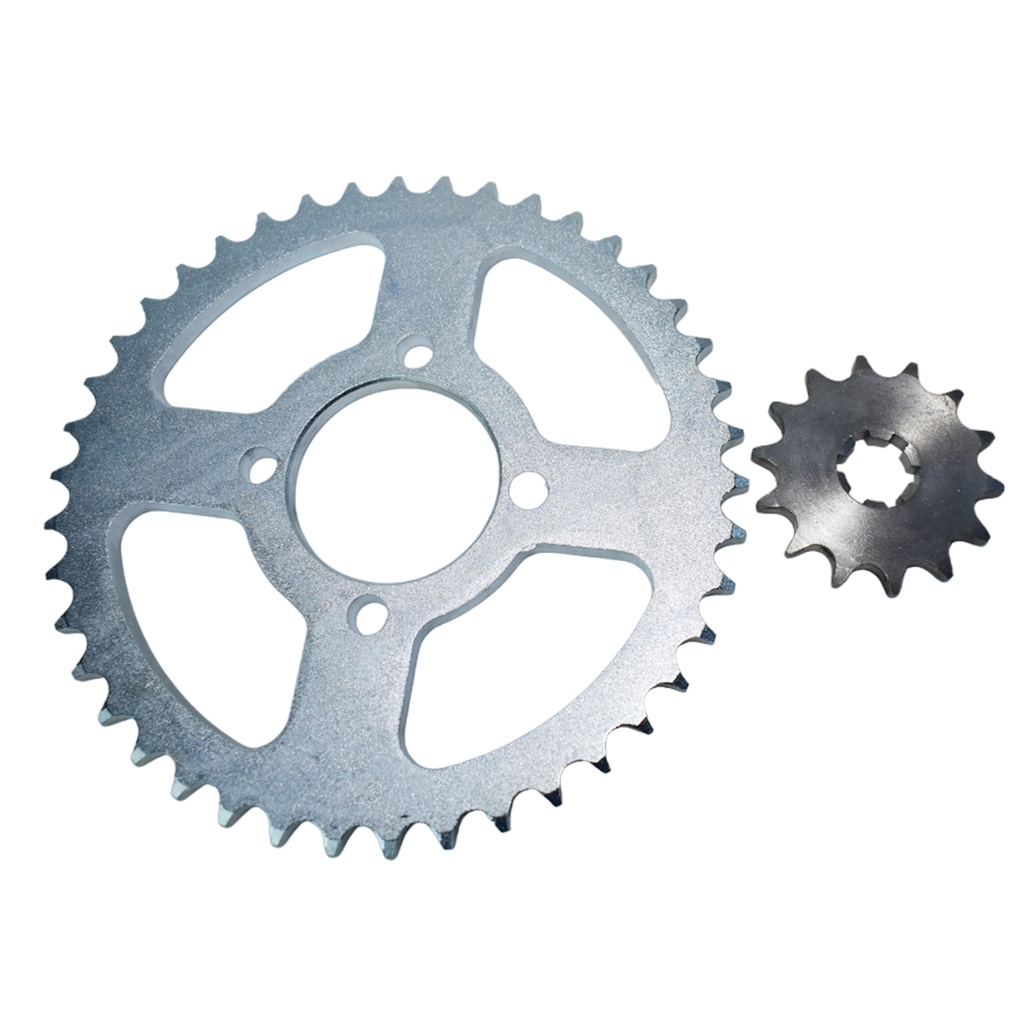 Kit Piñon Y Corona Para Motos - 0