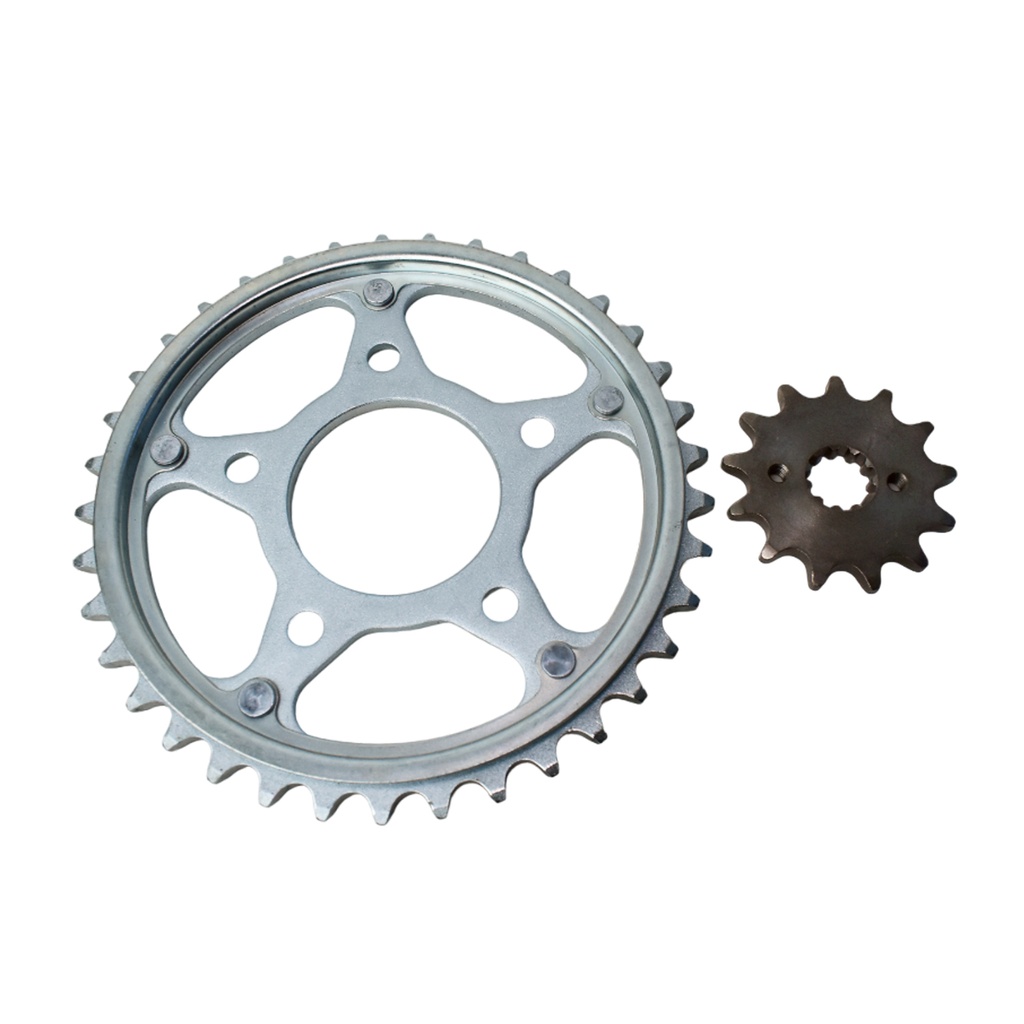 Kit Piñon Y Corona Para Motos - 0