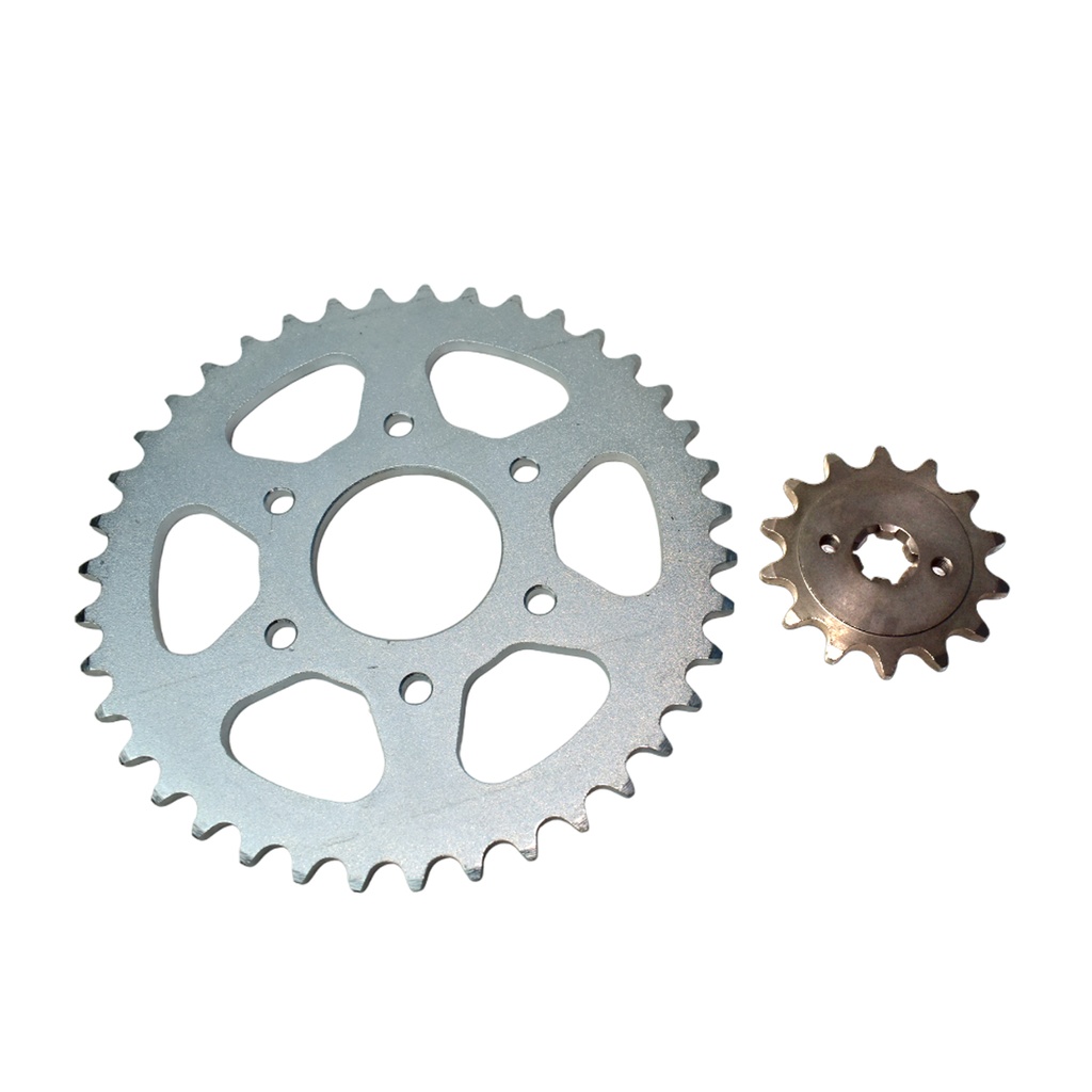 Kit Piñon Y Corona Para Motos - 0