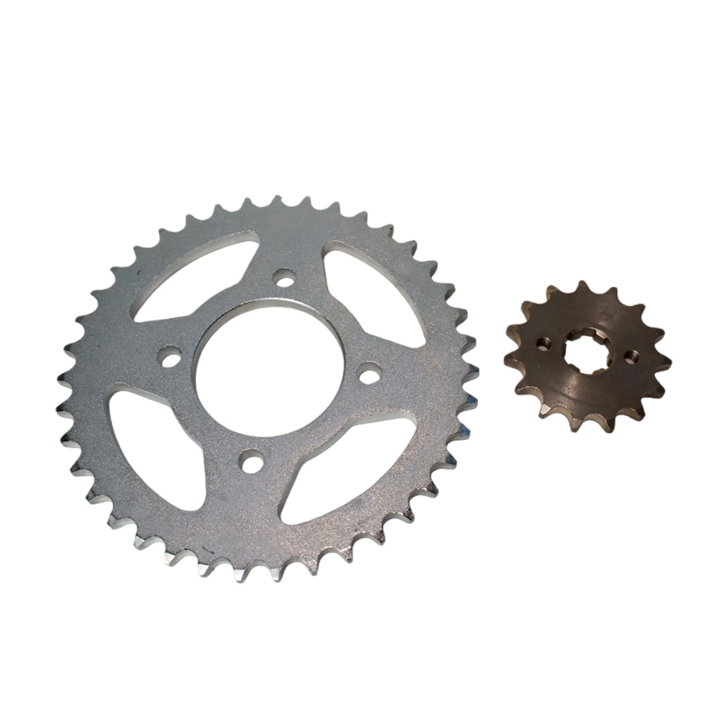 Kit Piñon Y Corona Para Motos - 0