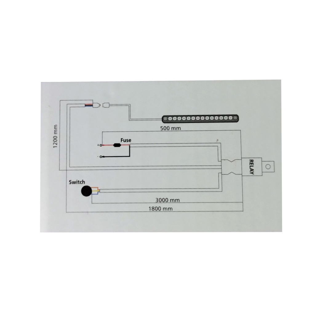 Mazo De Cables Con Rele - 5