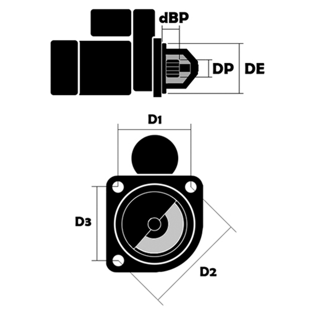 Motor De Arranque Completo - 0