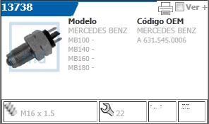 Interruptor De Retroceso - 0