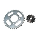 Kit Piñon Y Corona Para Motos - 0