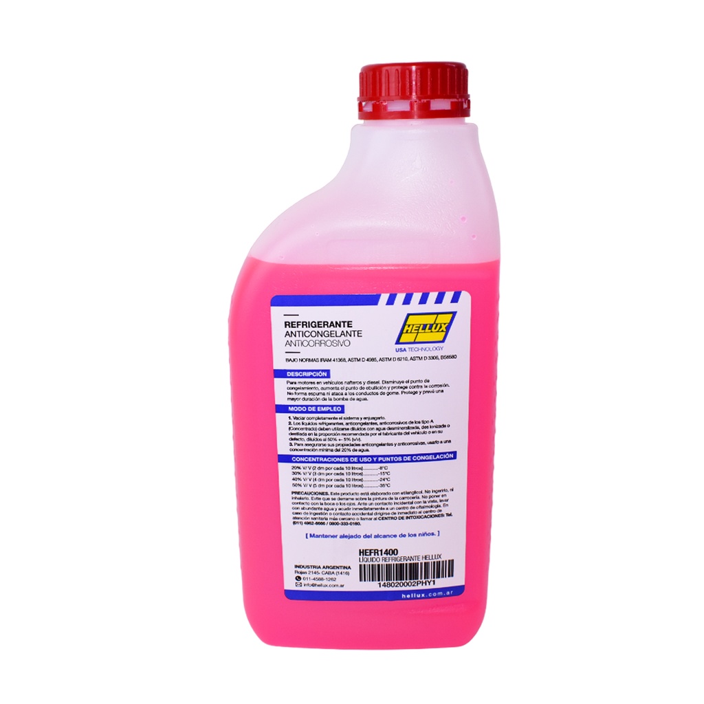 Liquido Refrigerante Organico - 0