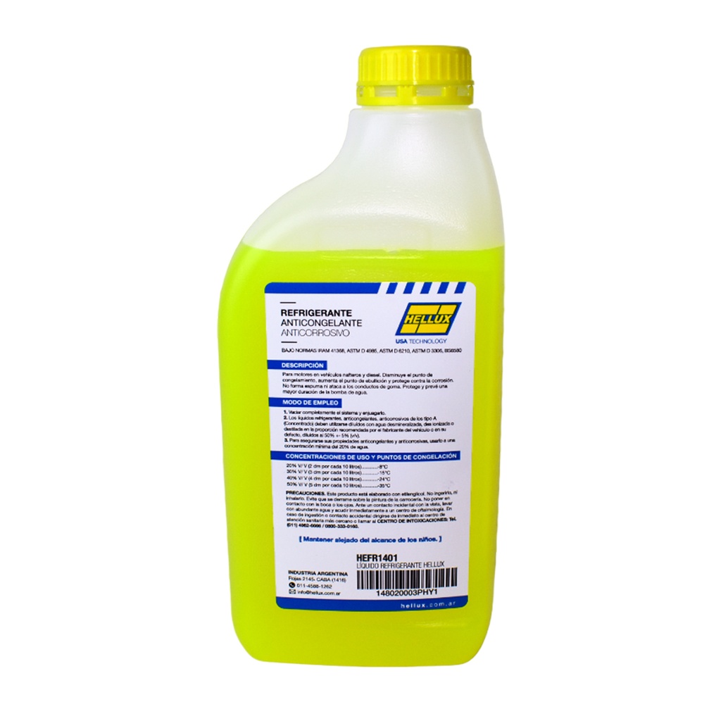 Liquido Refrigerante Organico - 0