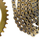 Kit Piñon Y Corona Con Cadena Para Motos - 2