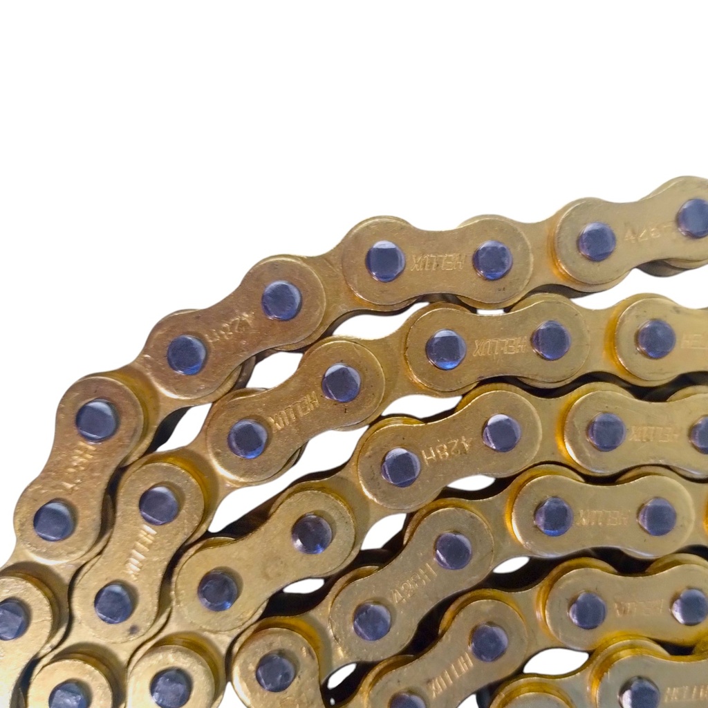 Kit Piñon Y Corona Con Cadena Para Motos - 3