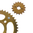 Kit Piñon Y Corona Con Cadena Para Motos - 4