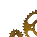 Kit Piñon Y Corona Con Cadena Para Motos - 3