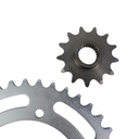 Kit Piñon Y Corona Con Cadena Para Motos - 2