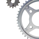 Kit Piñon Y Corona Con Cadena Para Motos - 2