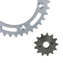 Kit Piñon Y Corona Con Cadena Para Motos - 2