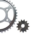 Kit Piñon Y Corona Con Cadena Para Motos - 2