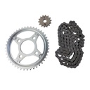 Kit Piñon Y Corona Con Cadena Para Motos - 0