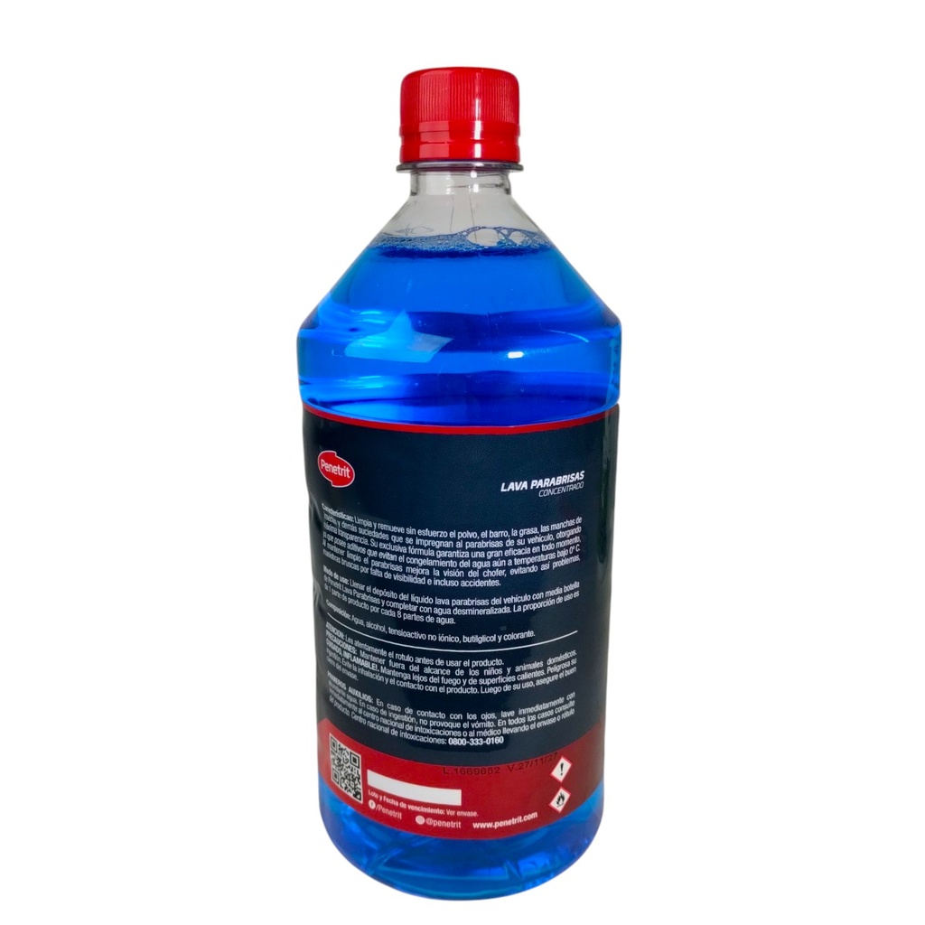 Liquido Limpia Parabrisas Consentrado - 0