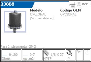 Bulbo De Presion De Aceite Cebolla