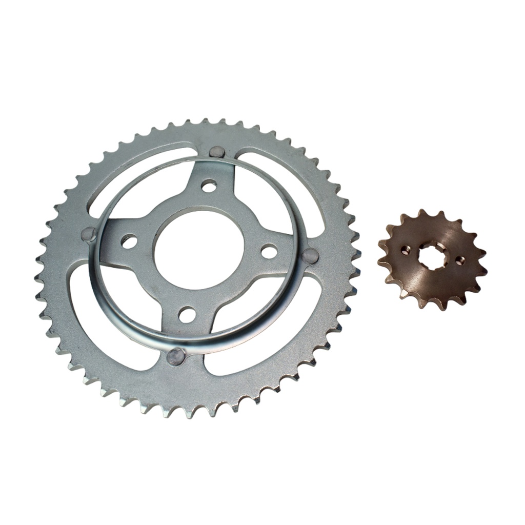 Kit Piñon Y Corona Para Motos