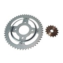 Kit Piñon Y Corona Para Motos