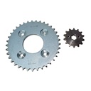 Kit Piñon Y Corona Para Motos