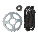 Kit Piñon Y Corona Con Cadena Para Motos