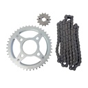 Kit Piñon Y Corona Con Cadena Para Motos