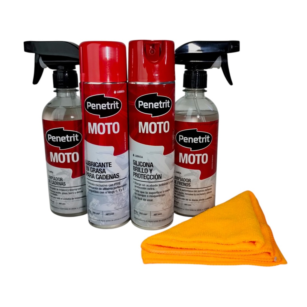 Kit Moto Limpieza Profunda