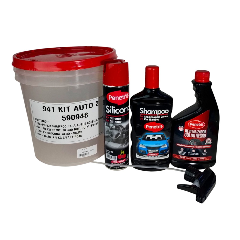 Kit Auto 2 Brillo + Fragancia