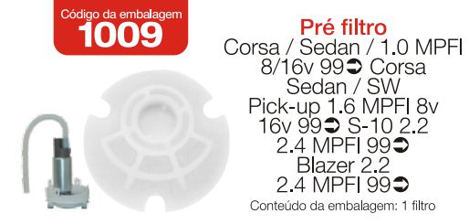 Prefiltro De Bomba De Combustible