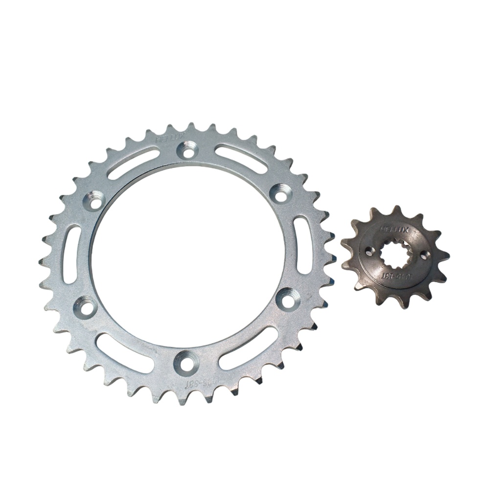 Kit Piñon Y Corona Para Motos