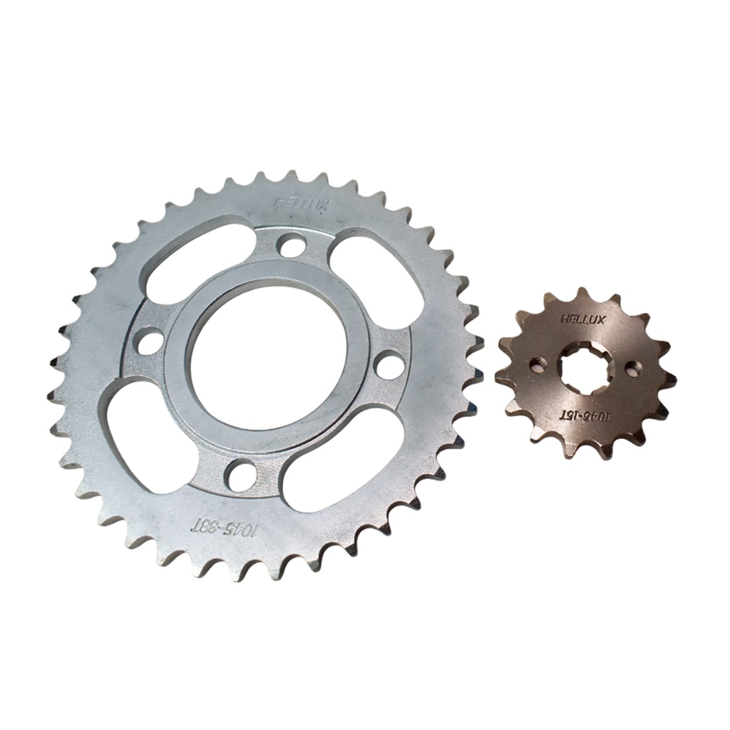 Kit Piñon Y Corona Para Motos