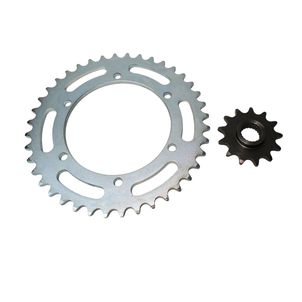 Kit Piñon Y Corona Para Motos