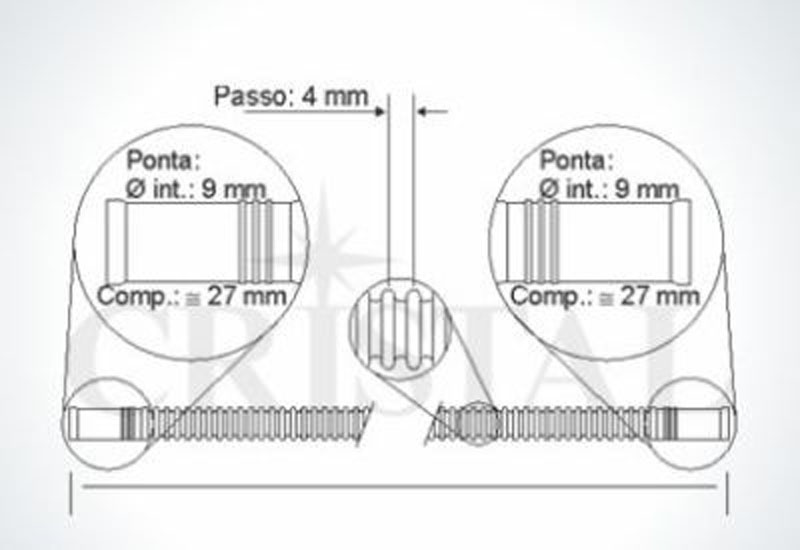 Manguera Corrugada Plastica