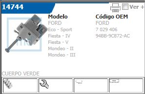 [MD14744] Interruptor De Stop