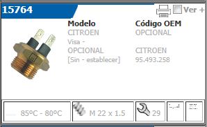 [MD15764] Bulbo De Electroventilador