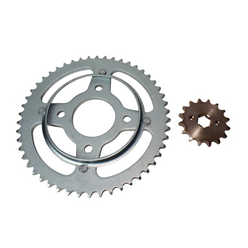 [HEMOT1650428] Kit Piñon Y Corona Para Motos