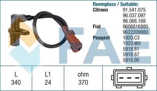 [FAE79033] Sensor De Rpm