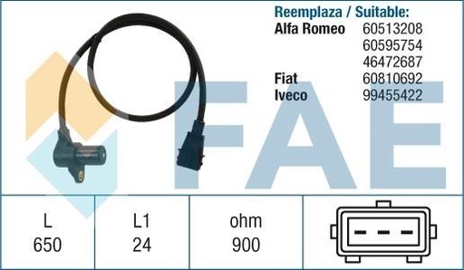 [FAE79037] Sensor De Rpm