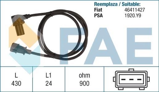 [FAE79054] Sensor De Rpm