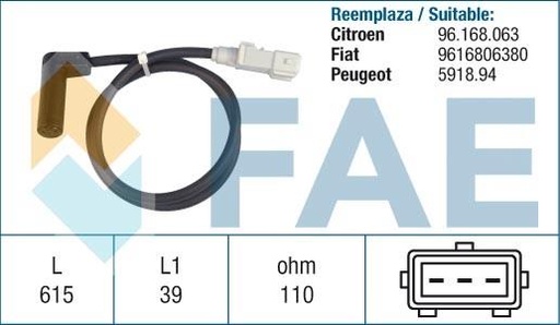 [FAE79153] Sensor De Rpm