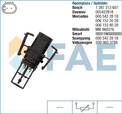 [FAE33504] Sensor De Temperatura