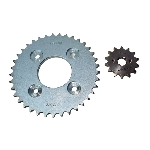 [HEHON1437428] Kit Piñon Y Corona Para Motos