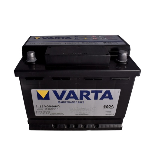 [VGM60HD] Bateria Convencional