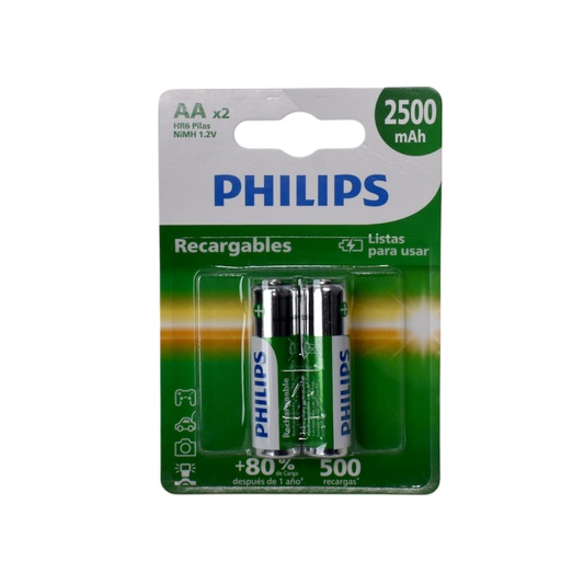 [PHR6B2RTU25] Pila Recargable