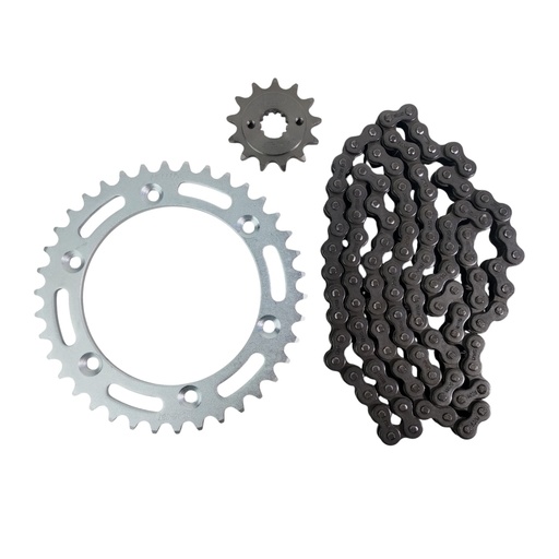 [HEHON1338520CC] Kit Piñon Y Corona Con Cadena Para Motos